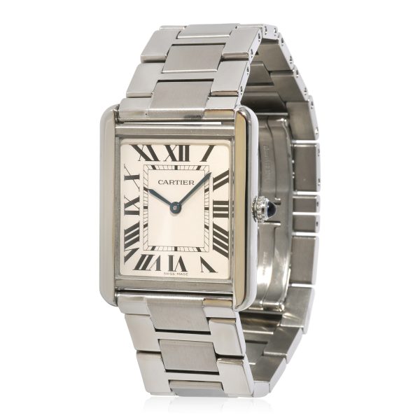 Cartier Tank Solo W5200014 Unisex Watch in Stainless Steel Cartier Tank Solo W5200014 Unisex Watch in Stainless Steel