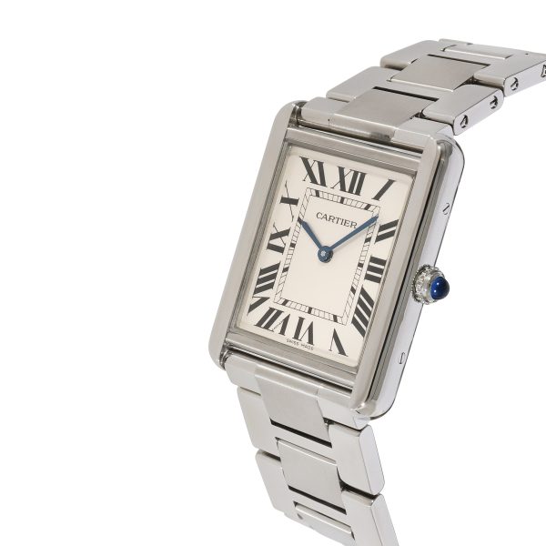 123008 lv Cartier Tank Solo W5200014 Unisex Watch in Stainless Steel