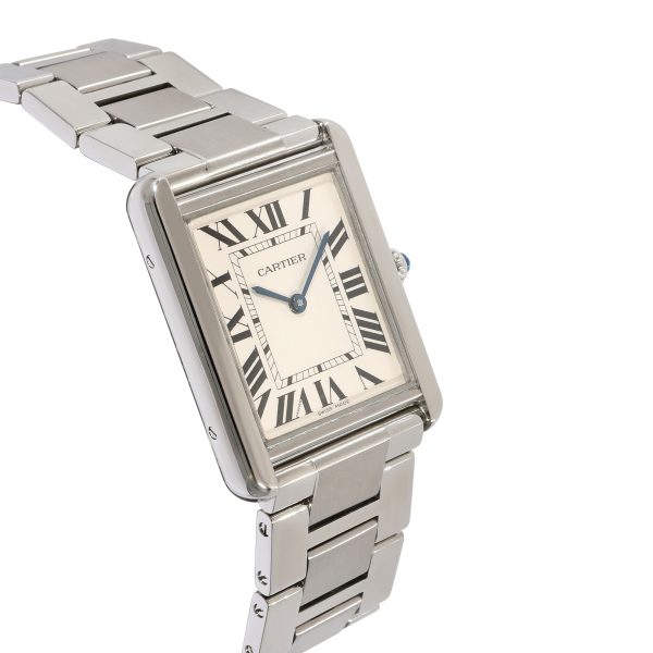 123008 rv Cartier Tank Solo W5200014 Unisex Watch in Stainless Steel