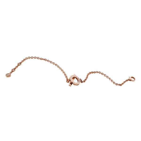 123024 av Hermès Finesse Diamond Bracelet in 18k Rose Gold 055 CTW