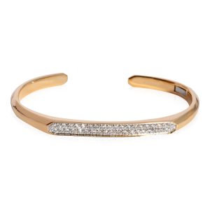 David Yurman Streamline Diamond Bracelet in 18k Yellow Gold 11 CTW Louis Vuitton Marly Bandouliere Shoulder Bag Monogram Brown