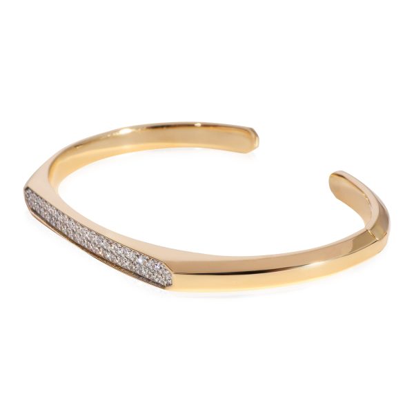 123063 sv David Yurman Streamline Diamond Bracelet in 18k Yellow Gold 11 CTW