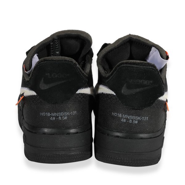 123078 bv Off White x Air Force 1 Low Black