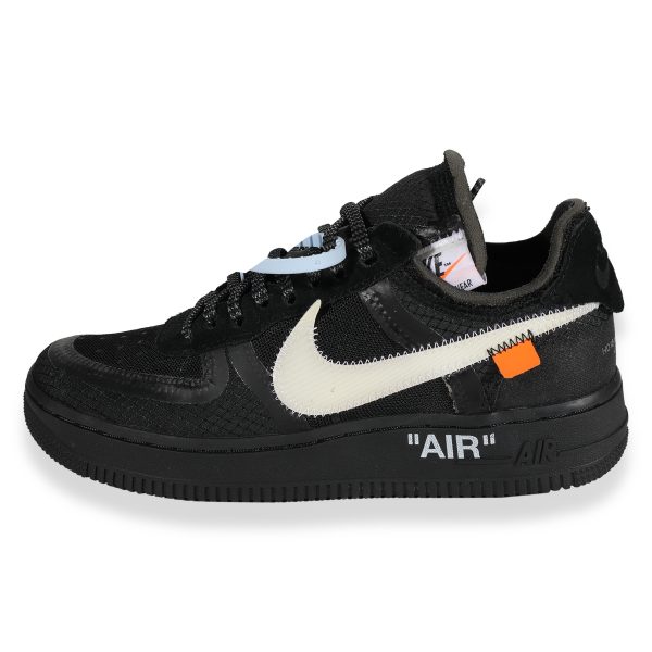 Off White x Air Force 1 Low Black Off White x Air Force 1 Low Black