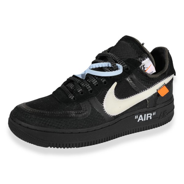 123078 sv Off White x Air Force 1 Low Black