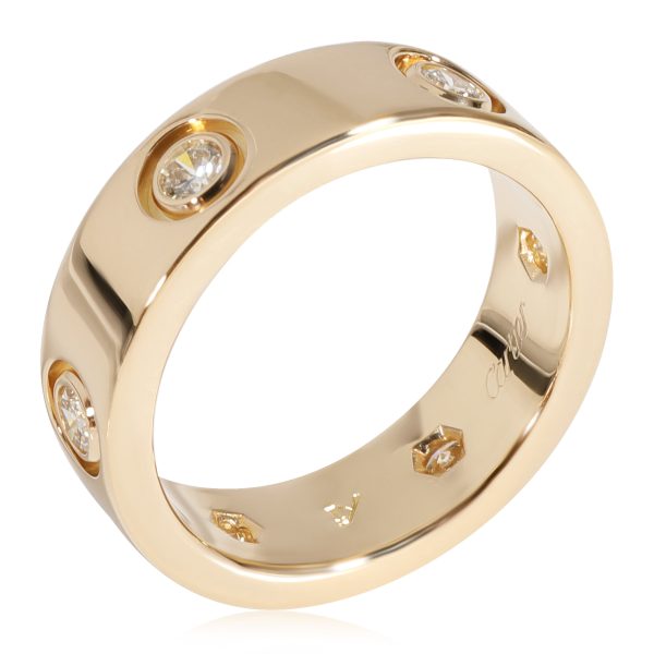 123193 sv Cartier Love 6 Diamond Ring in 18k Yellow Gold 046 CTW