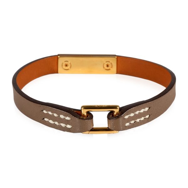 123225 bv Hermès Rivale Mini Bracelet In Swift Calfskin