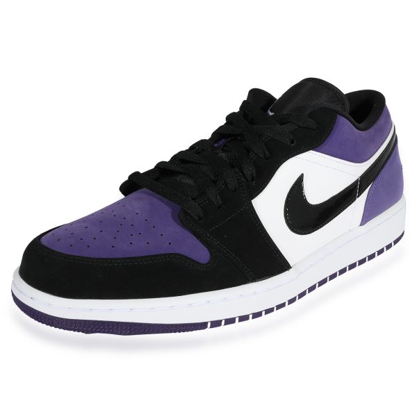 123227 sv Air Jordan 1 Low Court Purple