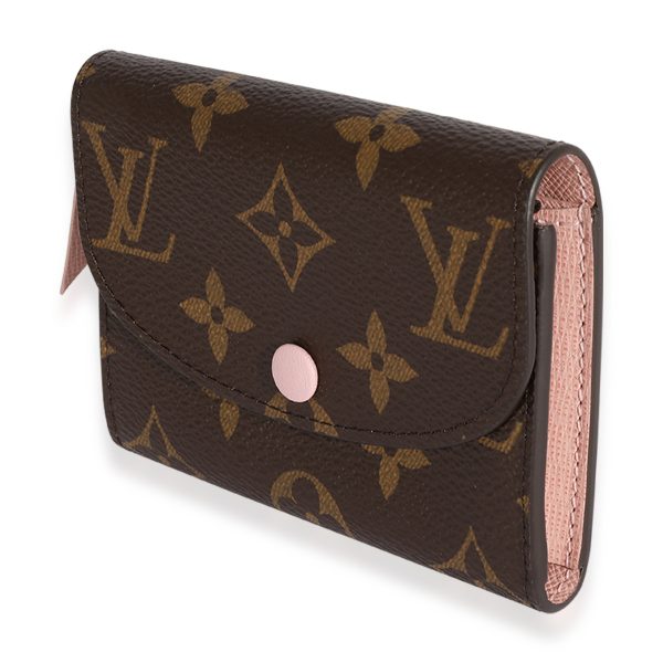 123406 sv 2c2cc1f9 898d 4708 b2f6 3f503c5e7790 Monogram Canvas Rose Ballerine Rosalie Wallet