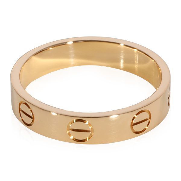 123434 av Cartier Love Wedding Band in 18k Yellow Gold