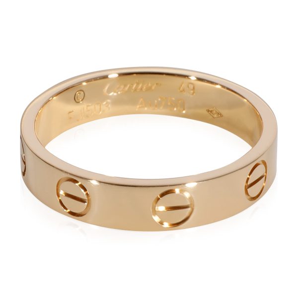 Rings Cartier Love Wedding Band in 18k Yellow Gold