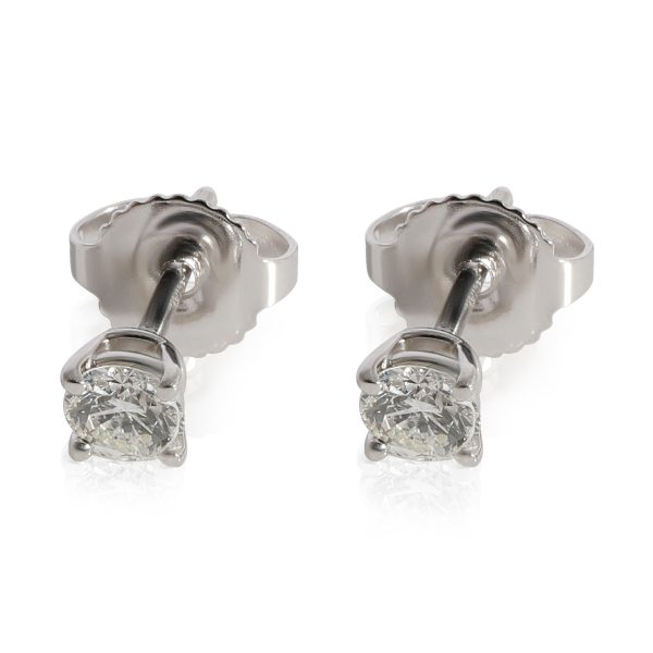 Tiffany Co Diamond Stud Earring in 950 Platinum 031 CTW Tiffany Co Diamond Stud Earring in 950 Platinum 031 CTW