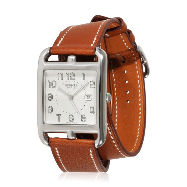 httpscdnshopifycomsfiles1067848306971products123548 fvjpgv=1701074480 Hermès Cape Cod CC2710 Unisex Watch in Stainless Steel