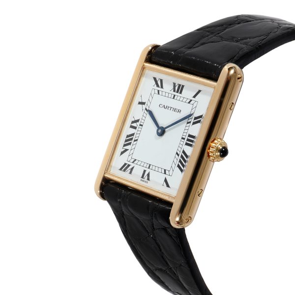 123646 lv Cartier Tank 8105 Womens Watch in 18kt Yellow Gold