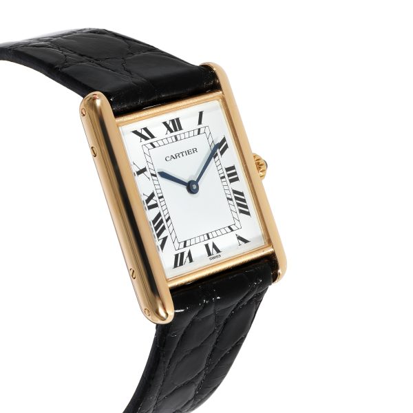 123646 rv Cartier Tank 8105 Womens Watch in 18kt Yellow Gold