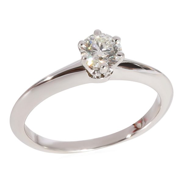 123649 av 8e068417 222c 4d7d a9e8 b29290b2dbb3 Tiffany Co Diamond Solitaire Ring in 950 Platinum I VVS1 031 CTW