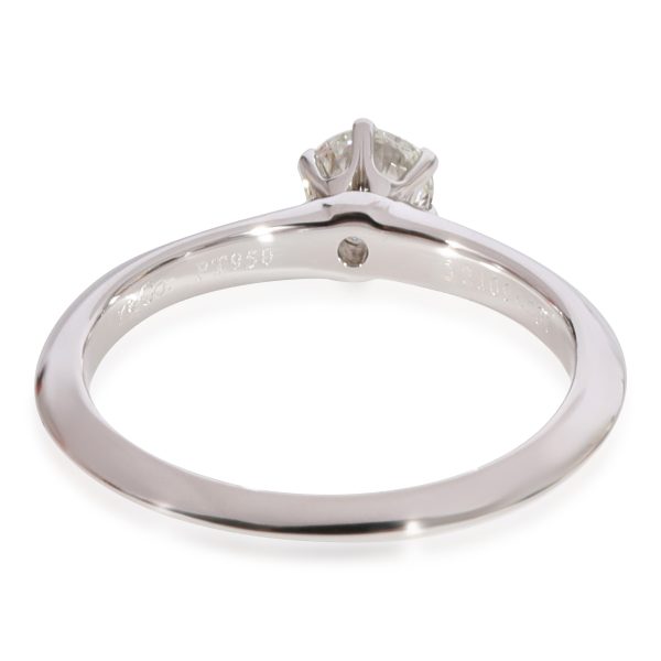 Tiffany Co Tiffany Co Diamond Solitaire Ring in 950 Platinum I VVS1 031 CTW