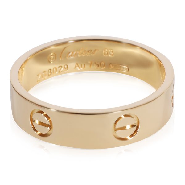 Rings Cartier Love Ring in 18k Yellow Gold