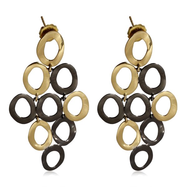 Ippolita Notte Cascade Earrings in 18k Yellow GoldSterling Silver Ippolita Notte Cascade Earrings in 18k Yellow GoldSterling Silver