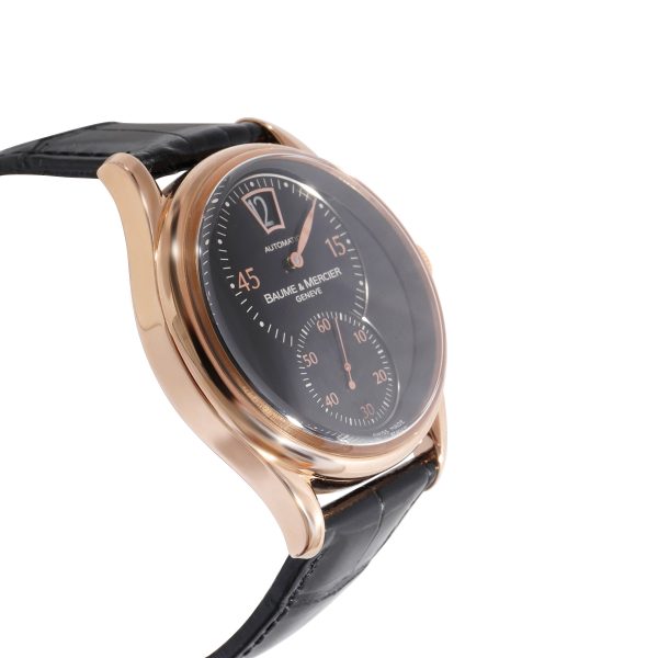 124007 rv Baume Mercier Classima Executive Jump Hour MOA08690 Mens Watch in 18kt Rose G