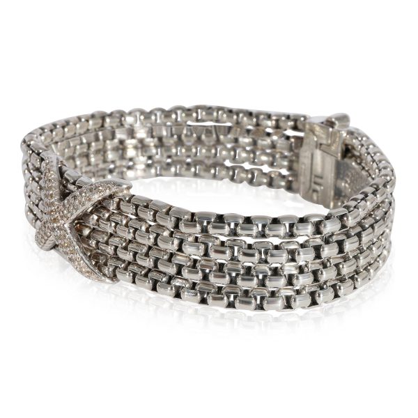 124017 sv ecbab41f 83a1 4a4e 88ac 4cb24ebcc493 David Yurman Multi Strand Diamond Bracelet in Sterling Silver 025 CTW