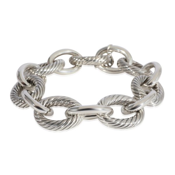 David Yurman Oval Link Bracelet in 925 Sterling Silver David Yurman Oval Link Bracelet in 925 Sterling Silver