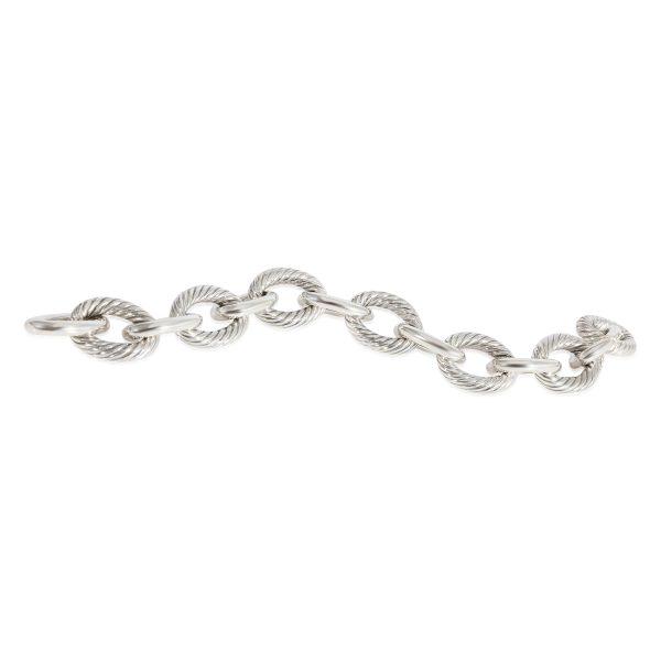 124036 pv f7e538b3 b9b8 4d02 b21e 433f991e624b David Yurman Oval Link Bracelet in 925 Sterling Silver