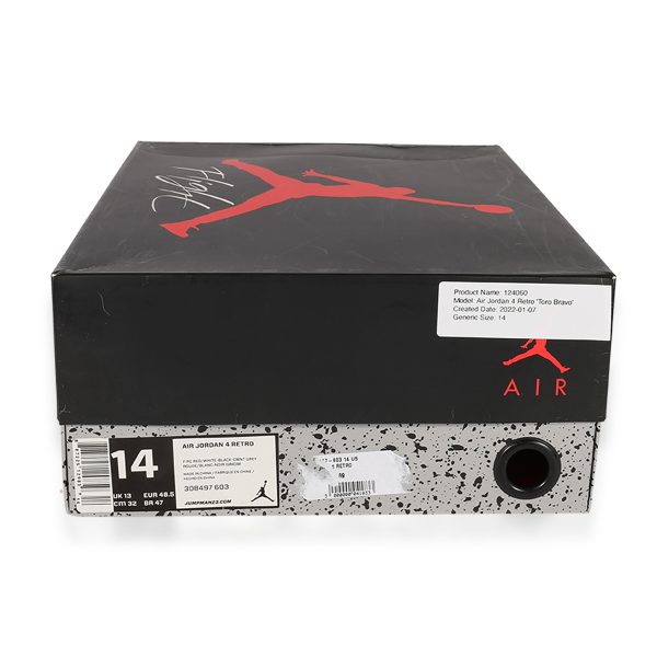 124060 ad3 Air Jordan 4 Retro Toro Bravo