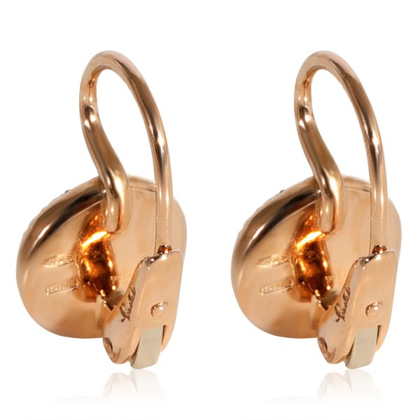 124076 pv a0686a52 c00f 4dd2 b485 15bda2767b40 Pomellato Sabbia Diamond Earrings in 18k Rose Gold 078 CTW