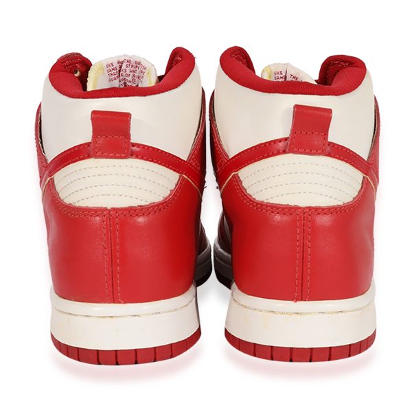 124079 bv 1999 Dunk High LE White Red