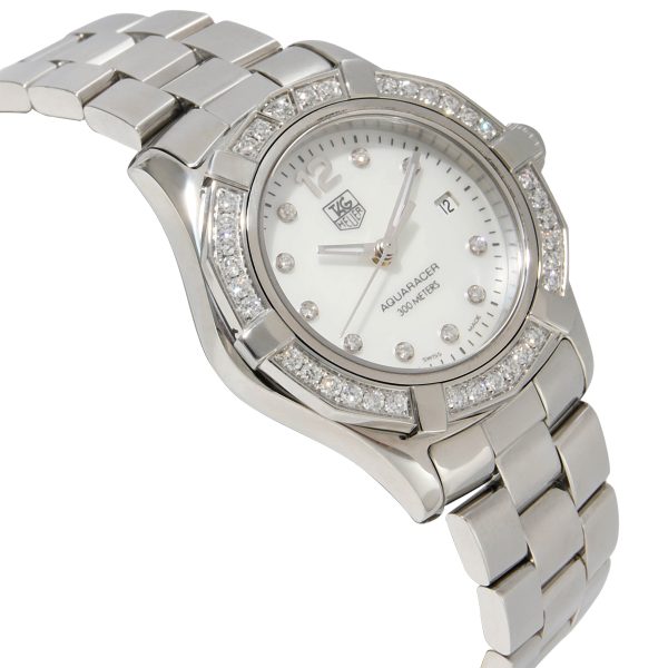 124082 rv fa3f06c0 49b8 40ab acf2 f178fdf0f6bf Tag Heuer Aquaracer WAF1416BA0813 Womens Watch in Stainless Steel