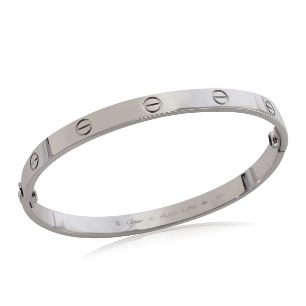 124179 bv Cartier Love Bracelet in 18k White Gold