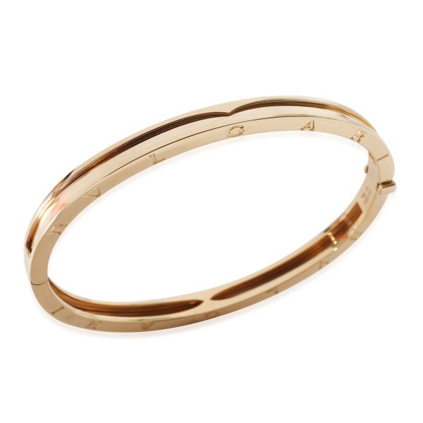 124180 bv BVLGARI Bzero1 Bangle Bracelet in 18K Yellow Gold