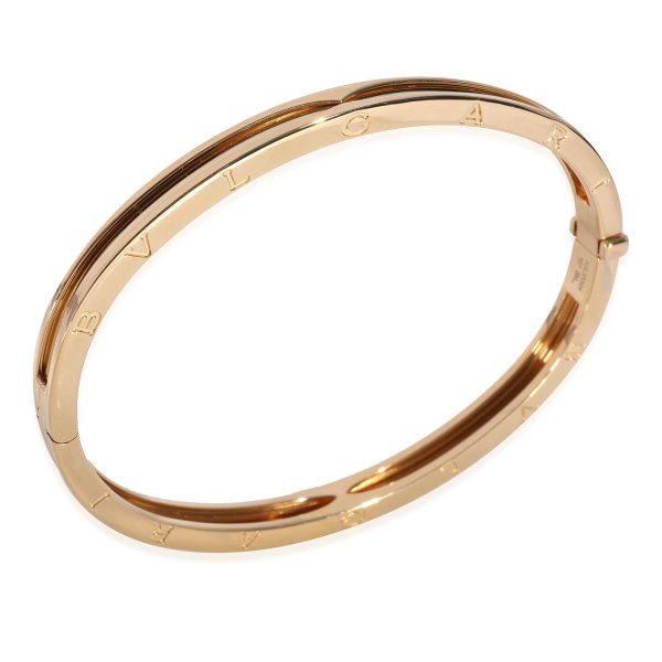 124180 pv BVLGARI Bzero1 Bangle Bracelet in 18K Yellow Gold