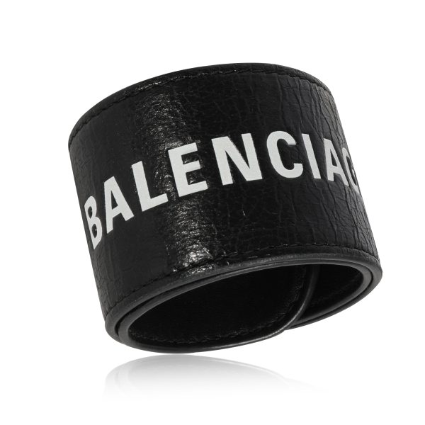 124183 pv 96c17a93 cd76 4f3e 95e7 9b9d4b2fcb22 Balenciaga Slap Wrap Leather Bracelet