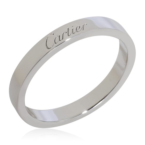 124312 bv 79c03e7c 4d3d 448d a9cf c455c094294c Cartier C De Cartier Wedding Band in Platinum