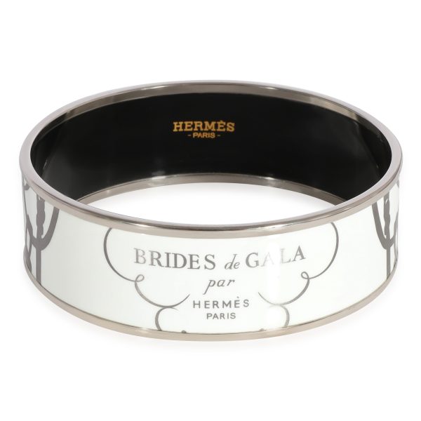 Hermès Plated Brides de Gala Shadow Enamel Bracelet 62MM Hermès Plated Brides de Gala Shadow Enamel Bracelet 62MM