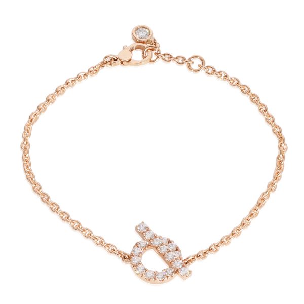 Hermès Diamond Finesse Bracelet in 18k Rose Gold 055 CTW Hermès Diamond Finesse Bracelet in 18k Rose Gold 055 CTW