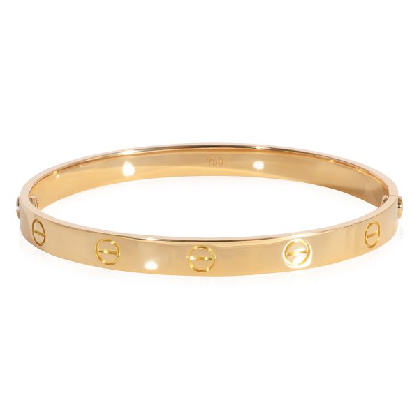 124422 pv Cartier Love Bracelet in 18k Yellow Gold