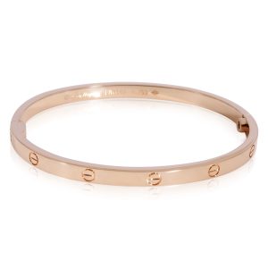 Cartier Love Bracelet in 18k Rose Gold Louis Vuitton Damier Portefeuille Brother N60017 Wallet Long Wallet