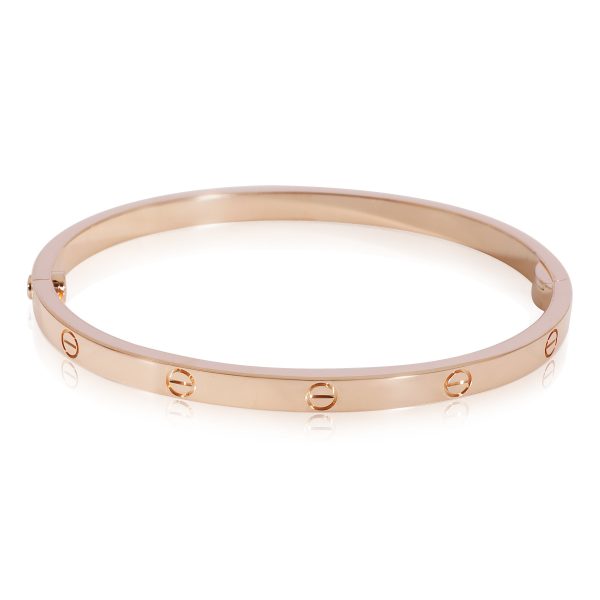 124460 pv Cartier Love Bracelet in 18k Rose Gold Small Model