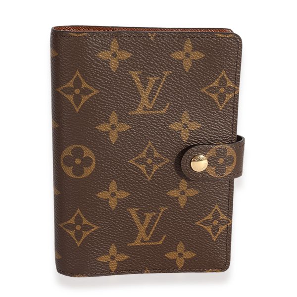 Louis Vuitton Monogram Canvas Small Ring Agenda Cover Louis Vuitton Monogram Canvas Small Ring Agenda Cover