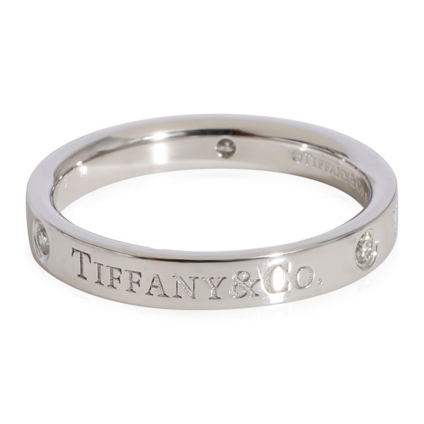 Band Platinum Tiffany Co Diamond Band in Platinum 007 CTW