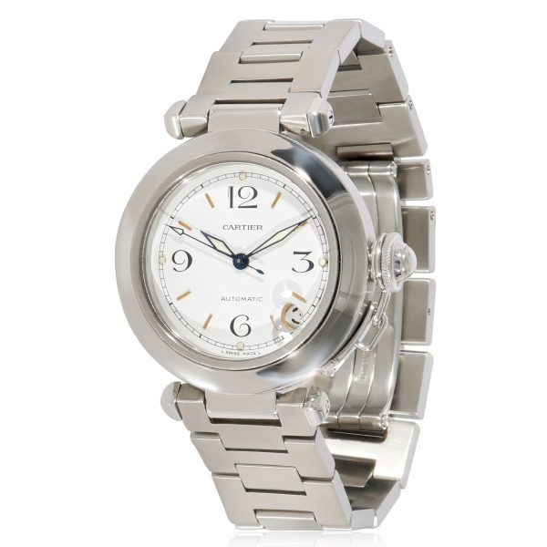 Cartier Pasha C 2324 Unisex Watch in Stainless Steel Cartier Pasha C 2324 Unisex Watch in Stainless Steel