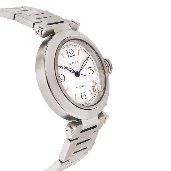 124768 rv Cartier Pasha C 2324 Unisex Watch in Stainless Steel