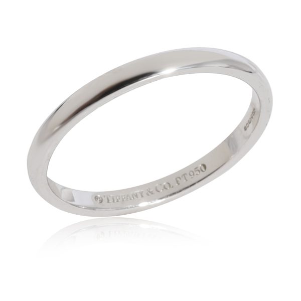 Band Platinum Tiffany Co Tiffany Forever 2mm Band in Platinum