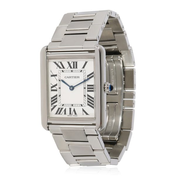 Cartier Tank Solo W5200014 Unisex Watch in Stainless Steel Cartier Tank Solo W5200014 Unisex Watch in Stainless Steel