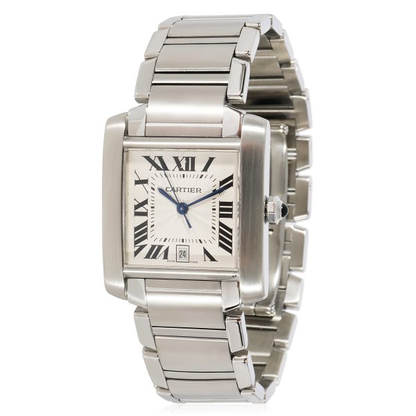 Cartier Tank Francaise W51002Q3 Unisex Watch in Stainless Steel Cartier Tank Francaise W51002Q3 Unisex Watch in Stainless Steel