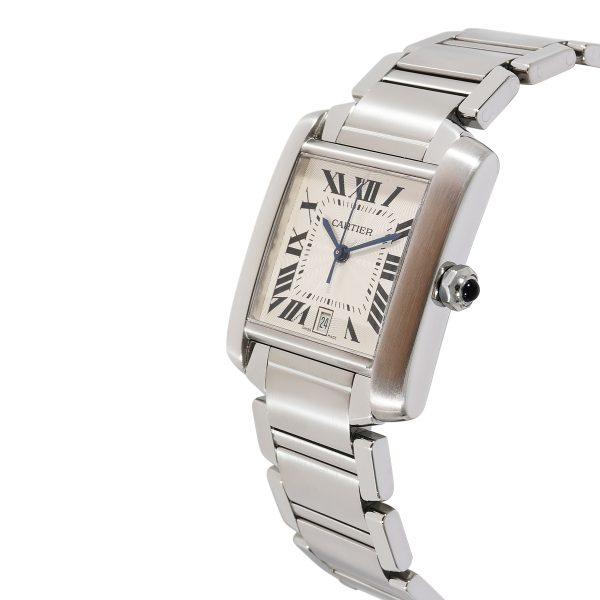 124849 lv f336e0f9 c4ea 4ea1 b9cb 0f7b88390fec Cartier Tank Francaise W51002Q3 Unisex Watch in Stainless Steel