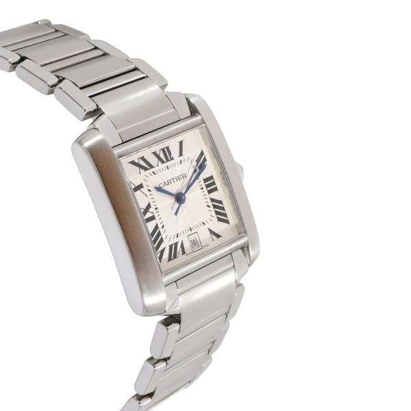 124849 rv c90de1b6 8449 47de 84db 3729f470a956 Cartier Tank Francaise W51002Q3 Unisex Watch in Stainless Steel